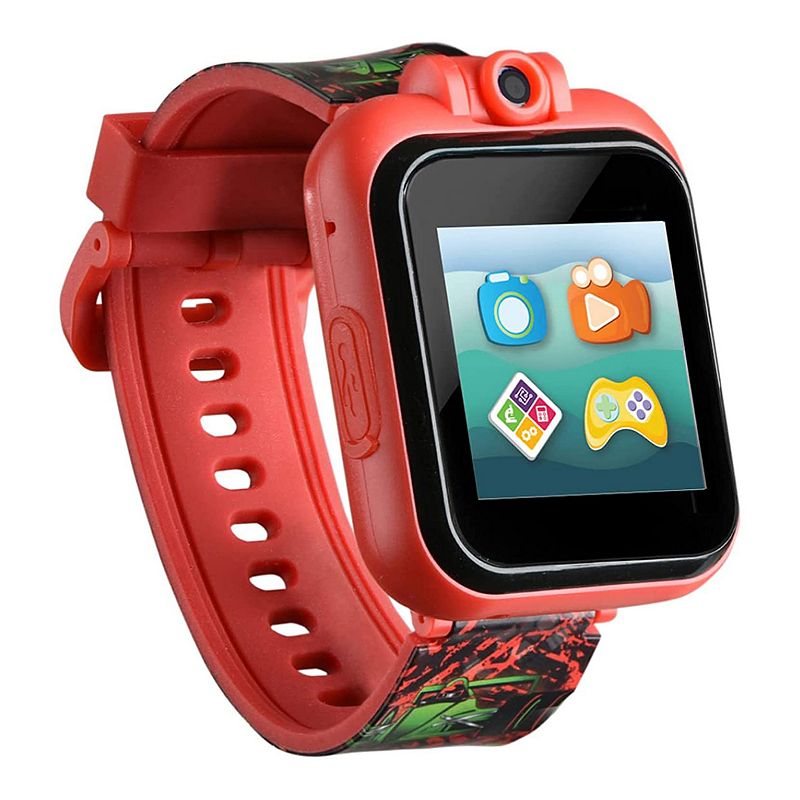 PlayZoom 2 Kids' Racing Cars Print Smart Watch, Black