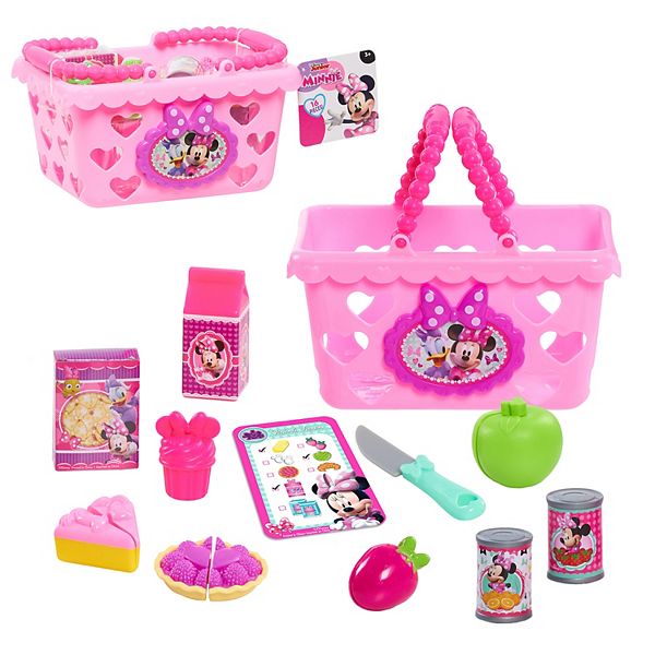 Minnie mouse bicycle store basket