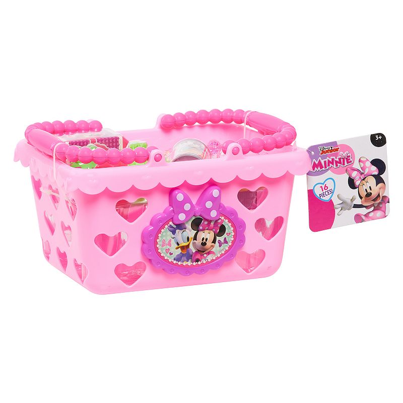 Disney Junior Minnie Mouse Bowtastic Shopping Basket Set by Just Play, Mult
