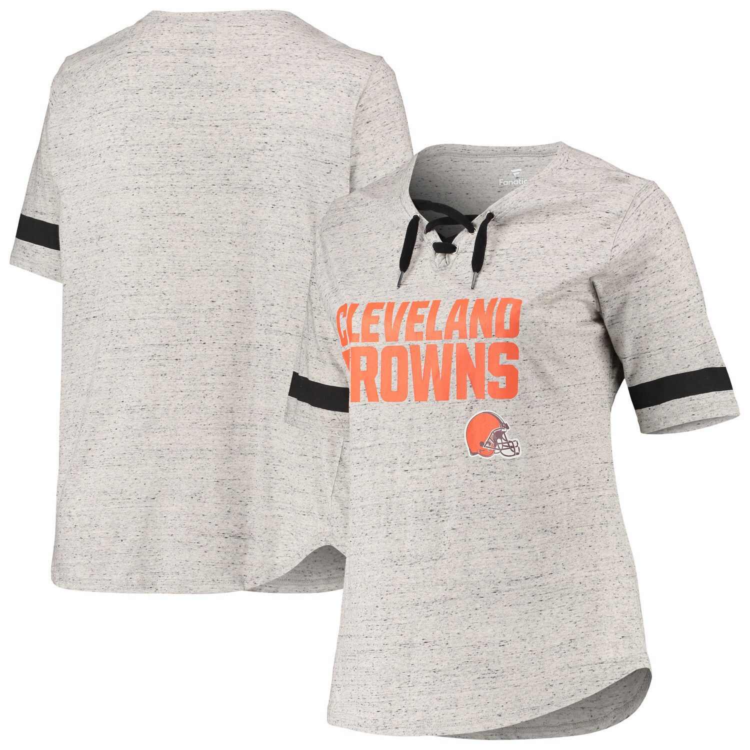 Men's Fanatics Branded Heather Gray Cleveland Browns Primary Tank Top