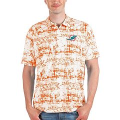 Men's Antigua Black/Gray Miami Dolphins Ease Flannel Long Sleeve