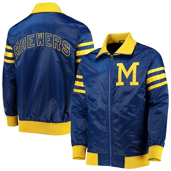 M/L(See Measurements) - Vintage Milwaukee Brewers Starter Jacket