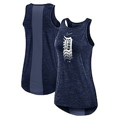 Profile Women's Navy Detroit Tigers Plus Size Scoop Neck Racerback Tank Top Size: 2XL