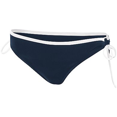 Women's G-III 4Her by Carl Banks Navy New England Patriots Perfect Match Bikini Bottom