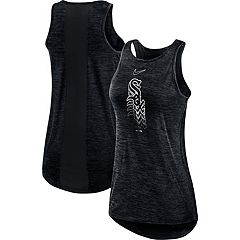 Profile Women's Black Chicago White Sox Plus Size Racerback Ringer Tank Top  - Macy's