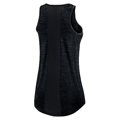 売れ筋商品|||ナイキ カットソー トップス レディース Women's Black Chicago White Sox Logo Fade High Neck Performance Tank Top Black Women's Nike Black Chicago White Sox Logo Fade High Neck