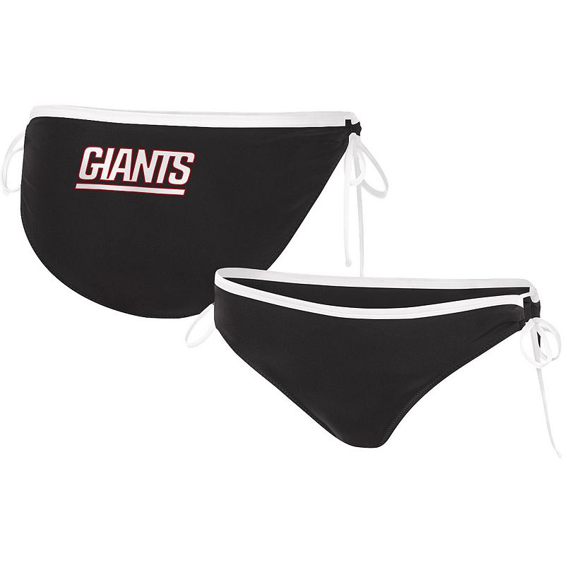 Women's G-III 4Her by Carl Banks Black New York Giants Perfect Match Bikini Bottom, Size: Medium