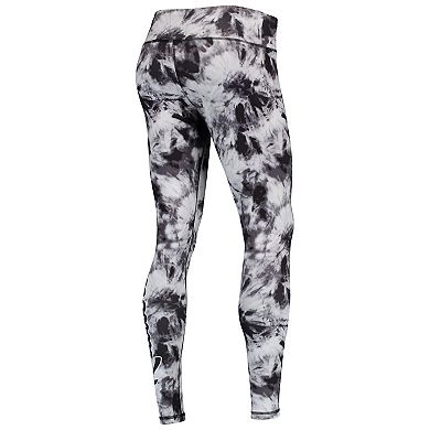 Women's FOCO Black Las Vegas Raiders Tie-Dye Leggings