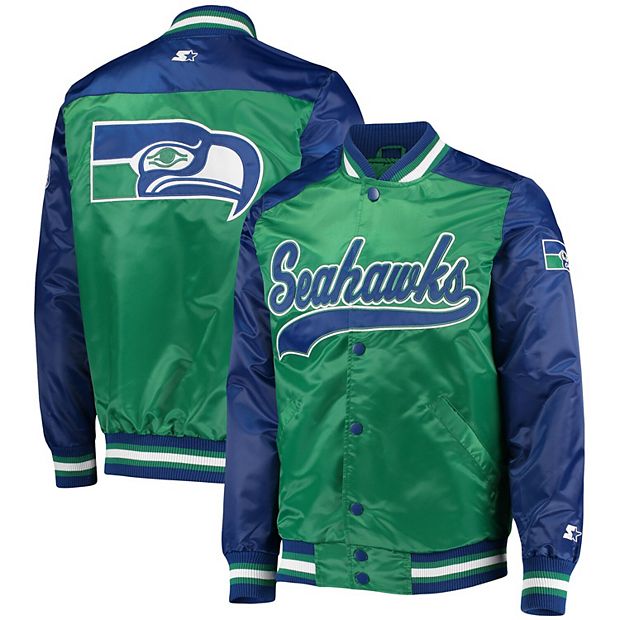 Seattle Seahawks Neon Embroidery Jacket