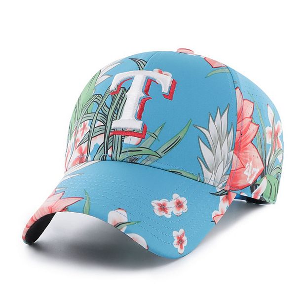 Men's '47 x Hurley Light Blue Texas Rangers Paradise MVP Snapback Hat