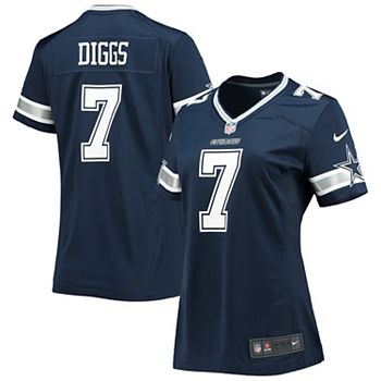 Girls Youth Nike Trevon Diggs Navy Dallas Cowboys Game Jersey