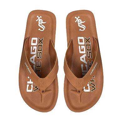 Men's FOCO Chicago White Sox Color Pop Flip-Flop Sandals
