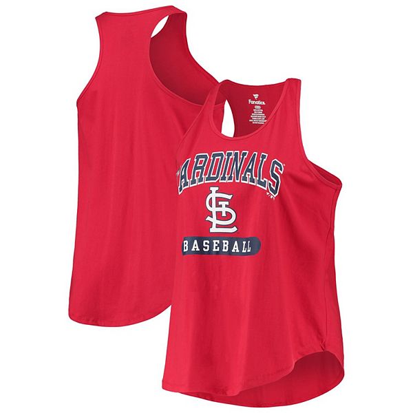 Women's Profile Red St. Louis Cardinals Plus Size Tank Top