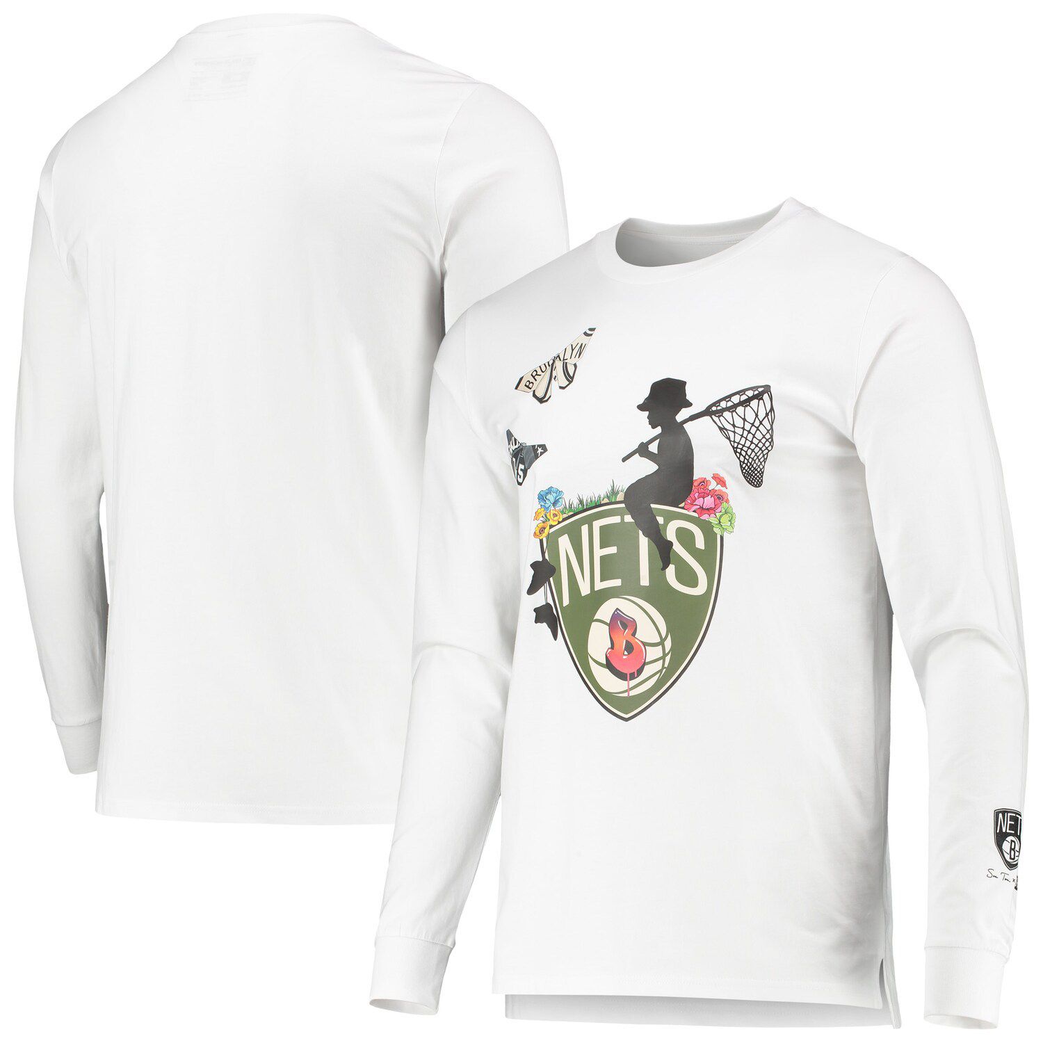 brooklyn nets long sleeve t shirt