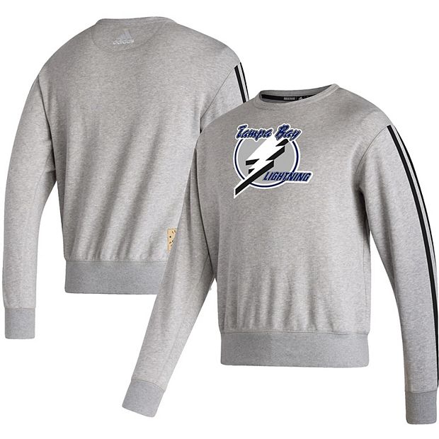 Men s adidas Heathered Gray Tampa Bay Lightning Team Classics