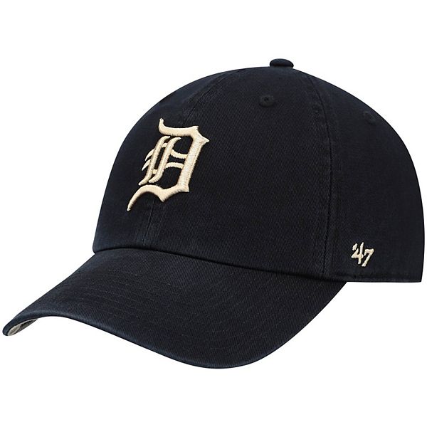 Detroit Tigers 47 Brand Cheetah Adjustable Clean Up Hat with White