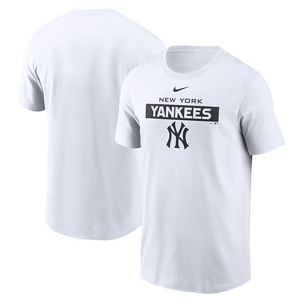 New York Yankees Nike Dri-Fit Short Sleeve T-Shirt Gray Medium