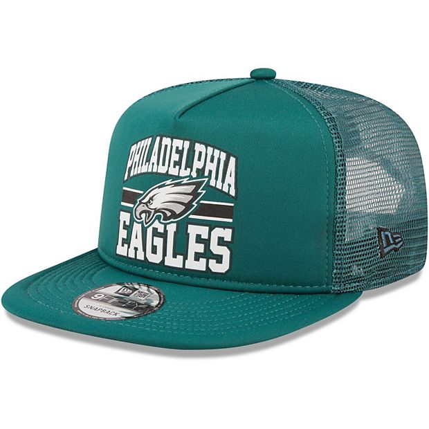 Girls Youth New Era Midnight Green Philadelphia Eagles Full-Zip Hoodie