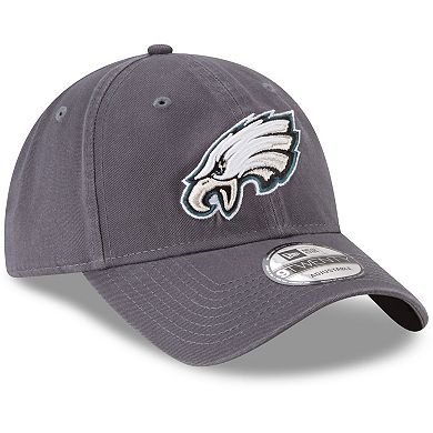 Men's New Era Graphite Philadelphia Eagles Icon Core Classic 2.0 9TWENTY Adjustable Hat