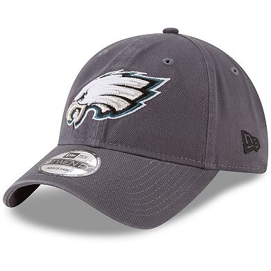 Men's New Era Graphite Philadelphia Eagles Icon Core Classic 2.0 9TWENTY Adjustable Hat
