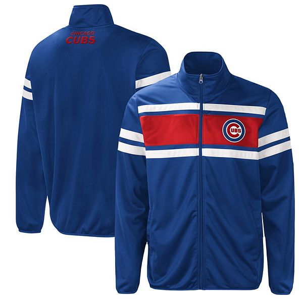 Men's Chicago Cubs G-III Sports by Carl Banks Royal Full-Zip Track