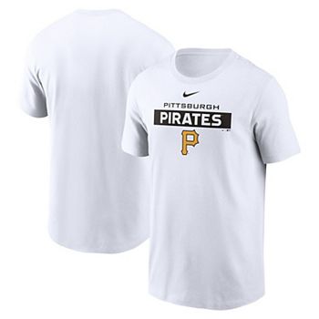 Nike, Tops, Nike Pittsburgh Pirates We Are Family Slim Fit Gray Tee  Womens Size Medium