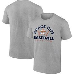 Men's and Women's Fanatics Signature Gray Houston Astros Super Soft Long Sleeve T-Shirt