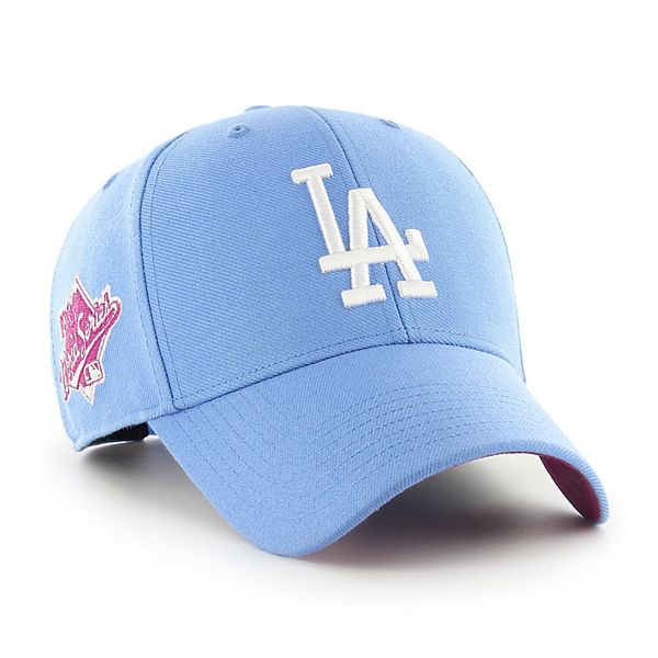 Los Angeles Dodgers '47 1988 World Series Orchid Undervisor MVP Snapback Hat  - Periwinkle