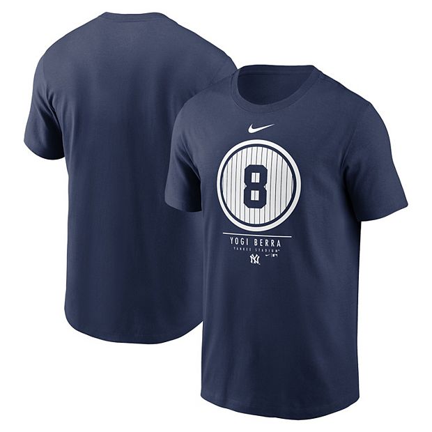 Men's New York Yankees Nike Yogi Berra Navy T-Shirt