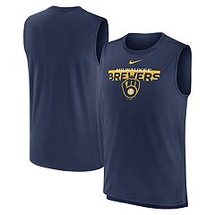 Soft As A Grape Women's Milwaukee Brewers High Neck Tank Top