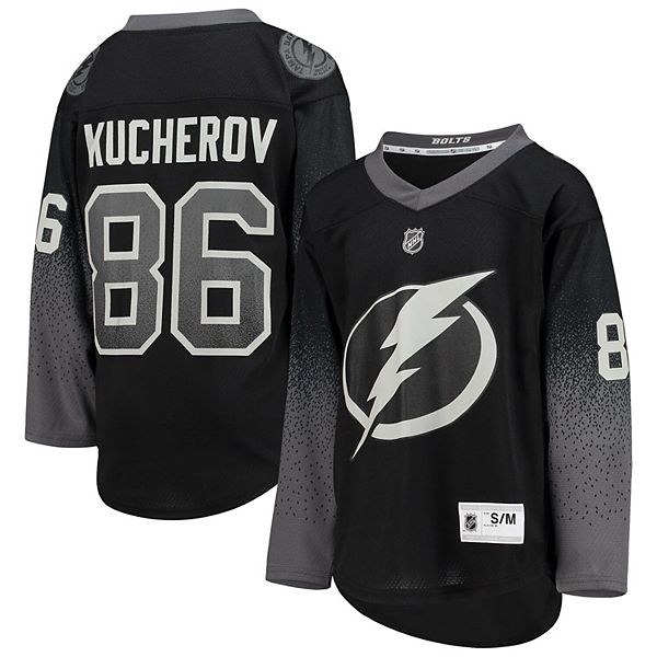 Buy NHL Tampa Bay Lightning Youth 8-20 Short Sleeve T-Shirt Custom