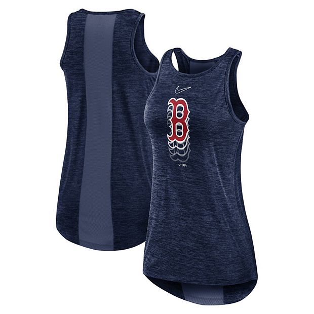 売れ筋商品|||ナイキ カットソー トップス レディース Women's Navy Boston Red Sox Logo Fade High Neck Performance Tank Top Navy Women's Nike Navy Boston Red Sox Logo Fade High Neck