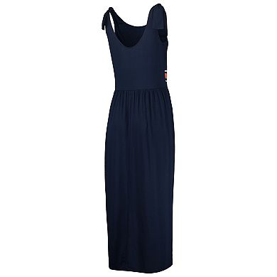Women's G-III 4Her by Carl Banks Navy Detroit Tigers Game Over Maxi Dress