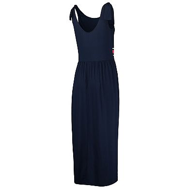 Women's G-III 4Her by Carl Banks Navy Minnesota Twins Game Over Maxi Dress