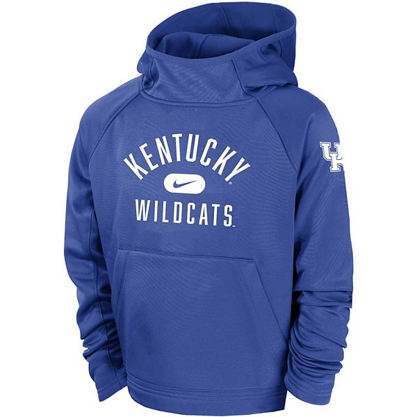 Youth Nike Royal Kentucky Wildcats Spotlight Raglan Pullover Hoodie