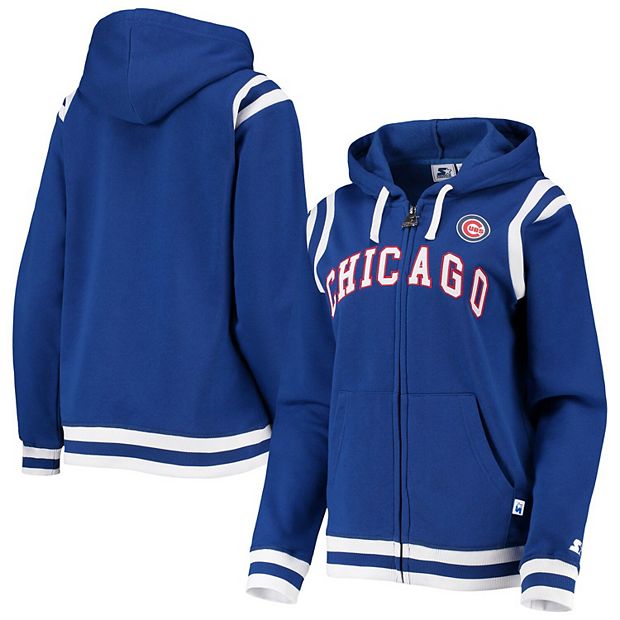 Nike Wordmark Vintage (MLB Chicago Cubs) Women's Full-Zip Hoodie.