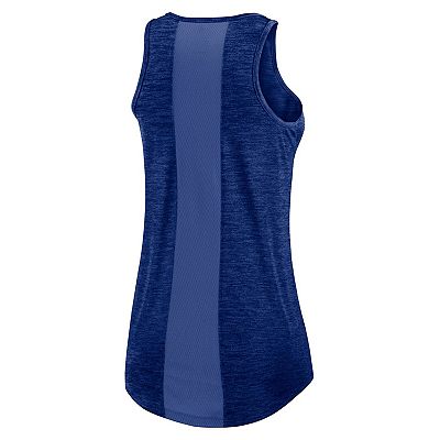 売れ筋商品|||ナイキ カットソー トップス レディース Women's  Chicago Cubs Logo Fade High Neck Performance Tank Top  Women's Nike Royal Chicago Cubs Logo Fade High Neck