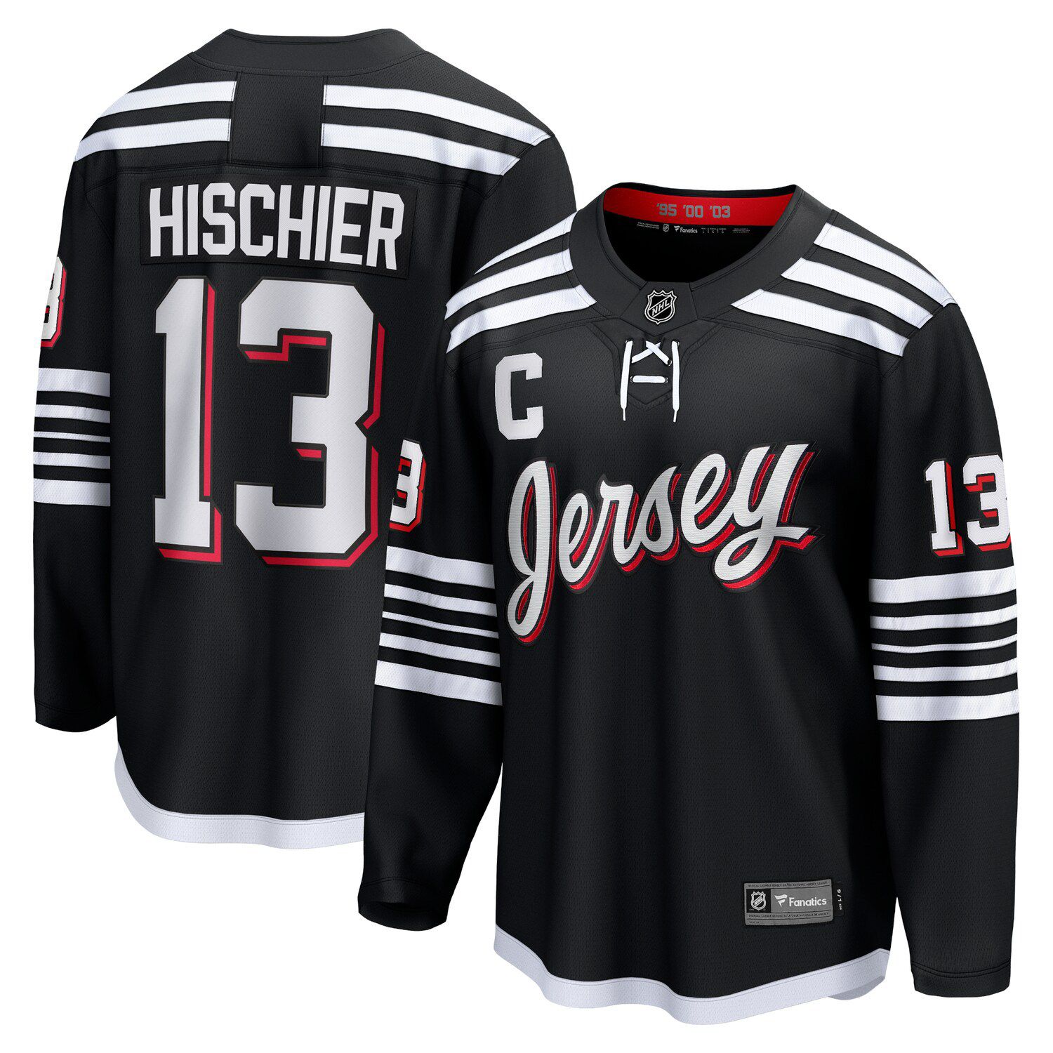 Nico Hischier Devils jersey