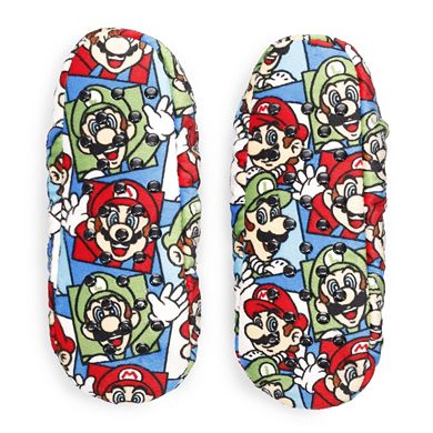 Boys 4-20 Nintendo's Super Mario Fuzzy Babba Slipper Socks