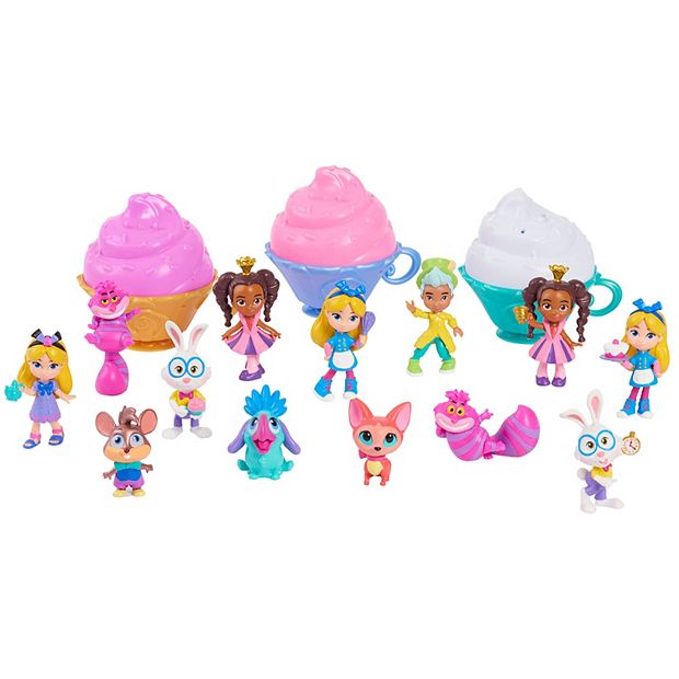 Disney Junior Alice's Wonderland Bakery Tea Party Capsule Figures