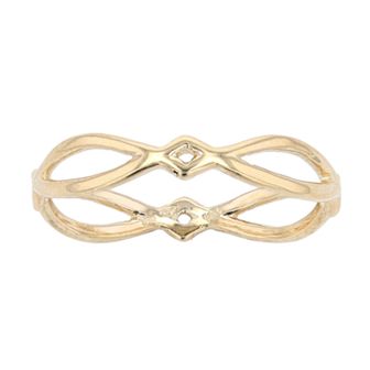 Au Naturale 14k Gold Marquise Ring
