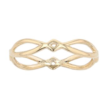 Au Naturale 14k Gold Marquise Ring