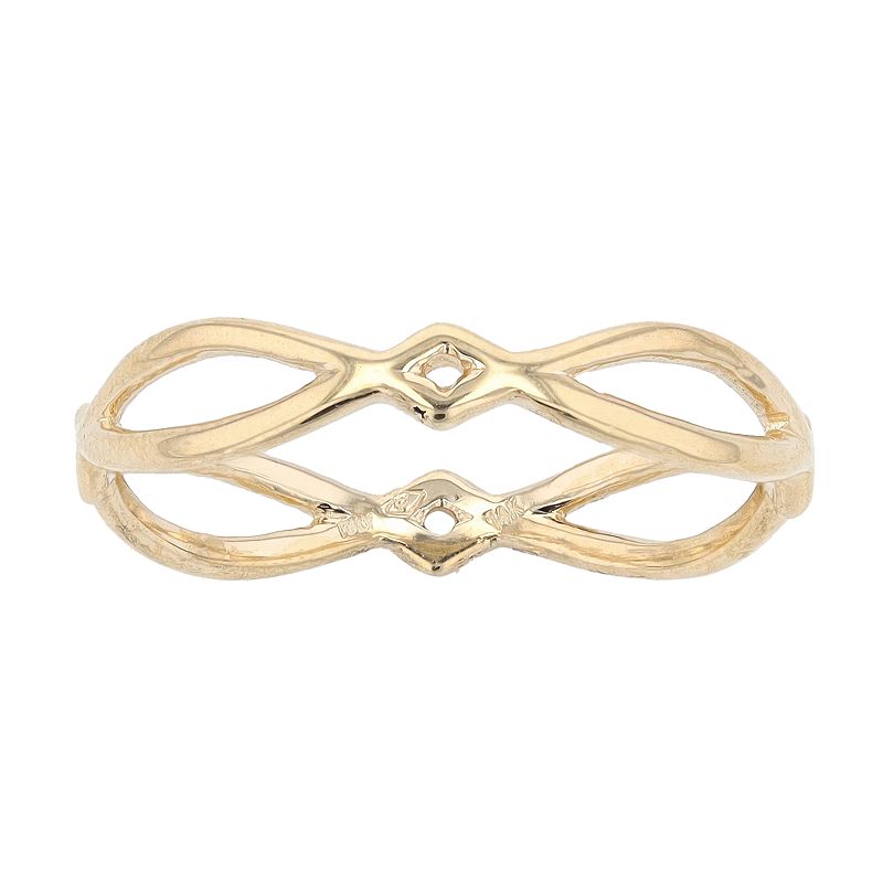 54512128 Au Naturale 14k Gold Marquise Ring, Womens, Size:  sku 54512128