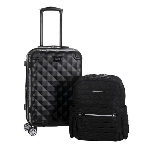 Nike Backpack Suit Case Rolling Wheels Wheeled Bag Travel Sports Athlete  Black