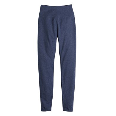 Simply Vera Vera Wang High Rise Women's Live In Fleece Lined Leggings