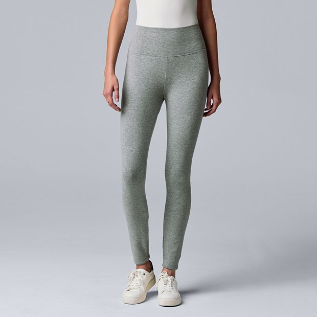 Simply Vera Vera Wang Live-In Mid Rise Capri Legging