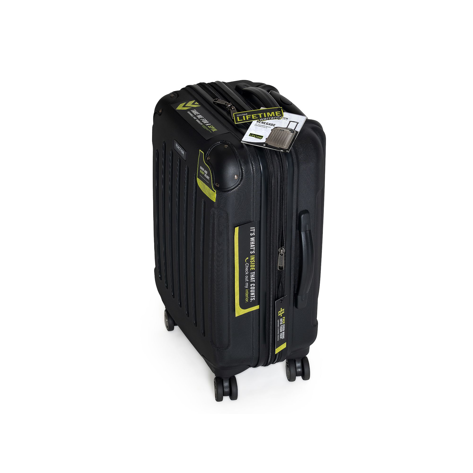 Kenneth Cole Reaction Renegade 20-Inch Carry-On Hardside Spinner Luggage, B