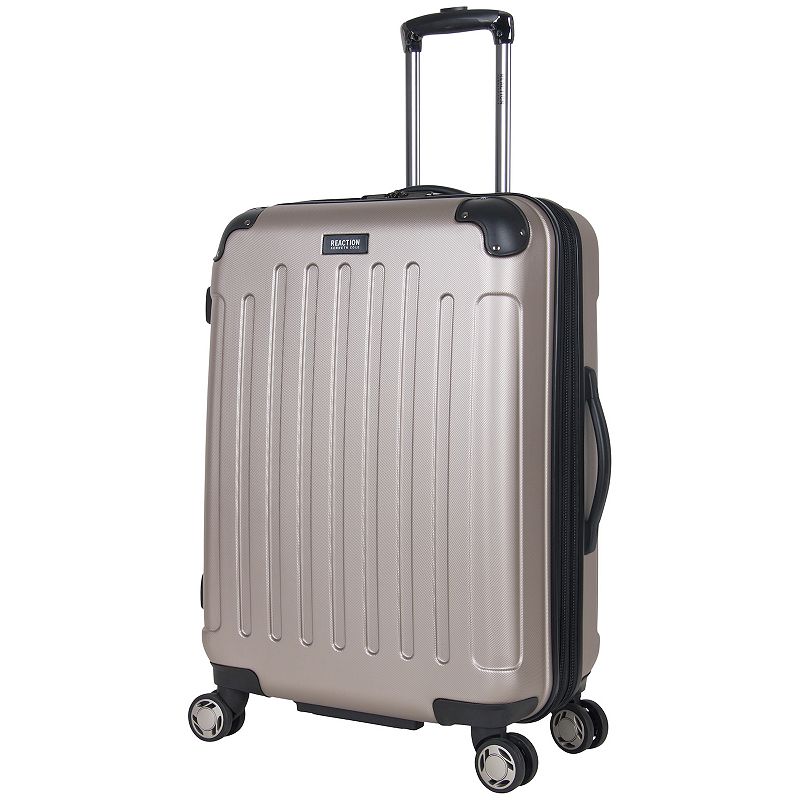 Kenneth Cole Reaction Renegade 24-Inch Hardside Spinner Luggage, White, 24 