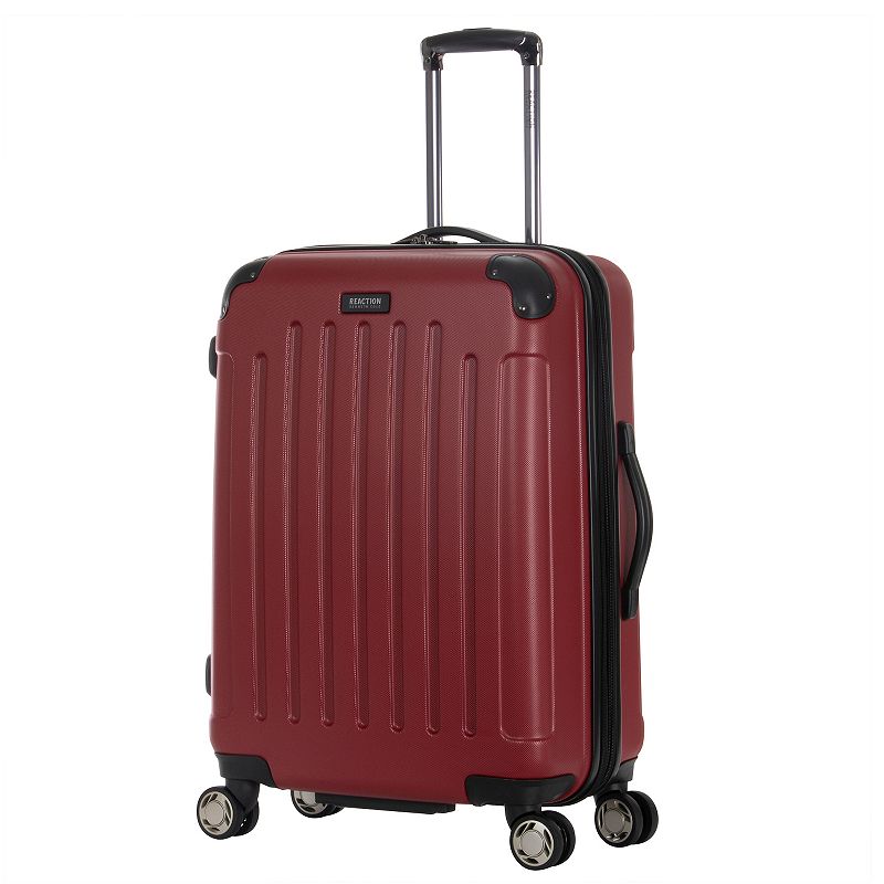 Kenneth Cole Reaction Renegade 24-Inch Hardside Spinner Luggage, Red, 24 IN