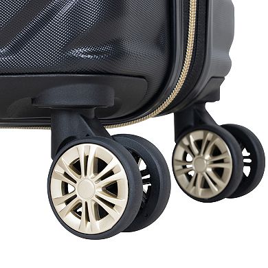 Kenneth Cole Reaction Chevron 2-Piece 20-Inch Hardside Carry-On Luggage and Backpack Set